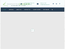 Tablet Screenshot of hoogstracpa.com